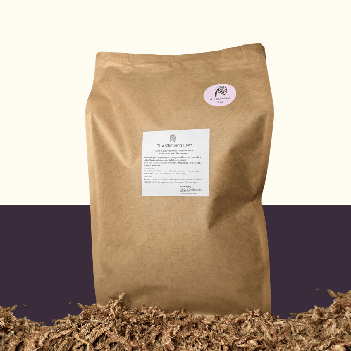 Sphagnum Moos Refill Pack von The Climbing Leaf